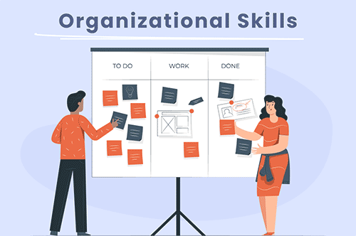 Organisational skills · kanban