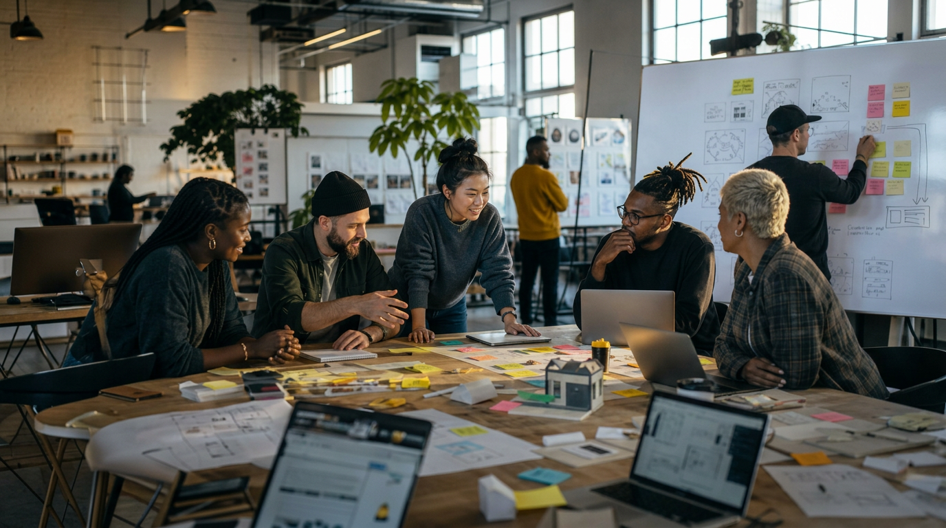 The Workshop is the New Workplace — collaborative hybrid learning studio